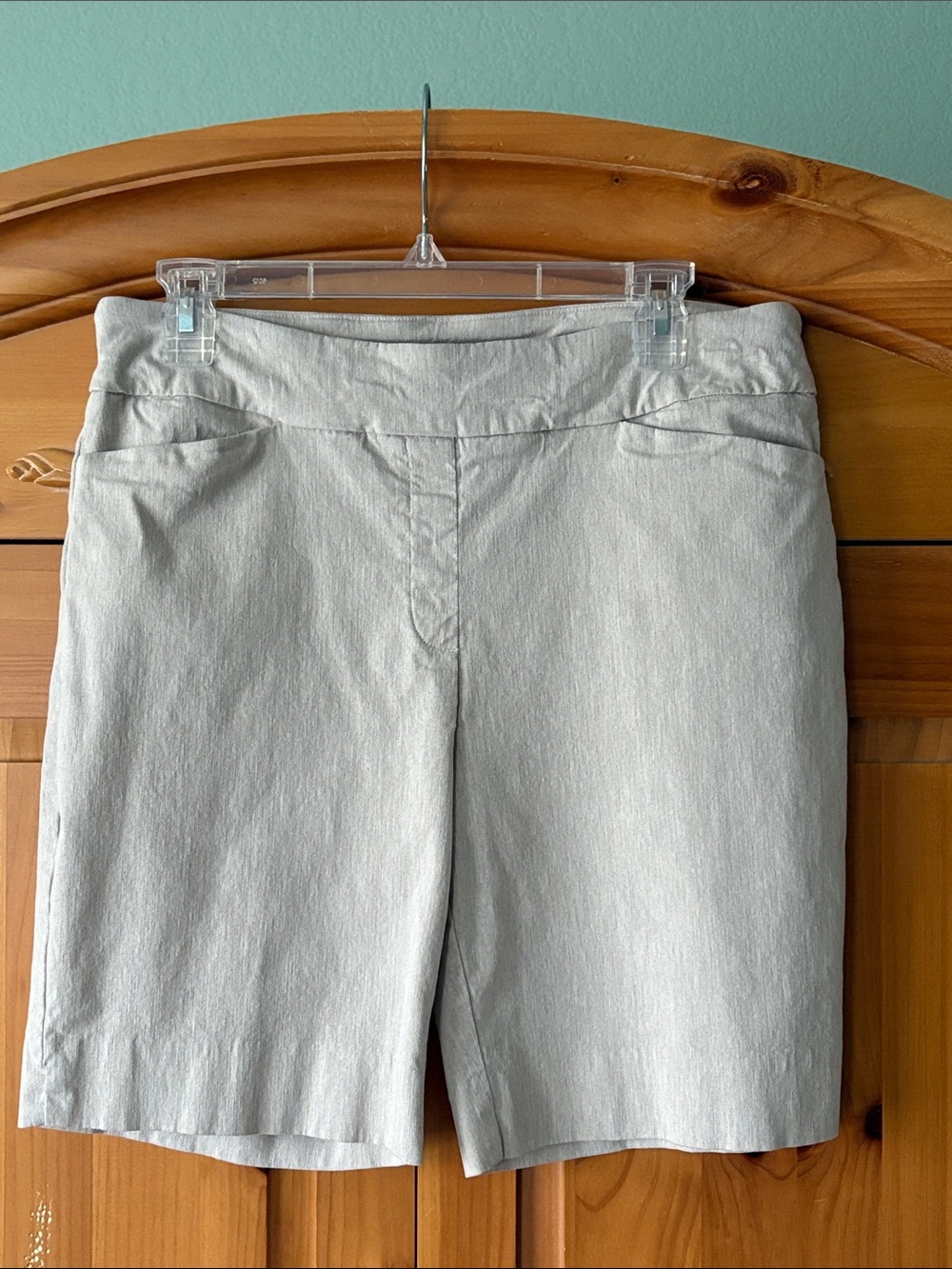 Lot/3 Hilary Radley Pull-On Bermuda Shorts - Picture 3 of 13